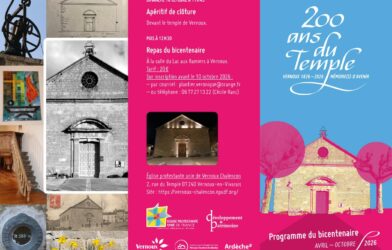 200 ans du temple : Vernoux 1826-2026, mémoire(s) d&rsquo;avenir